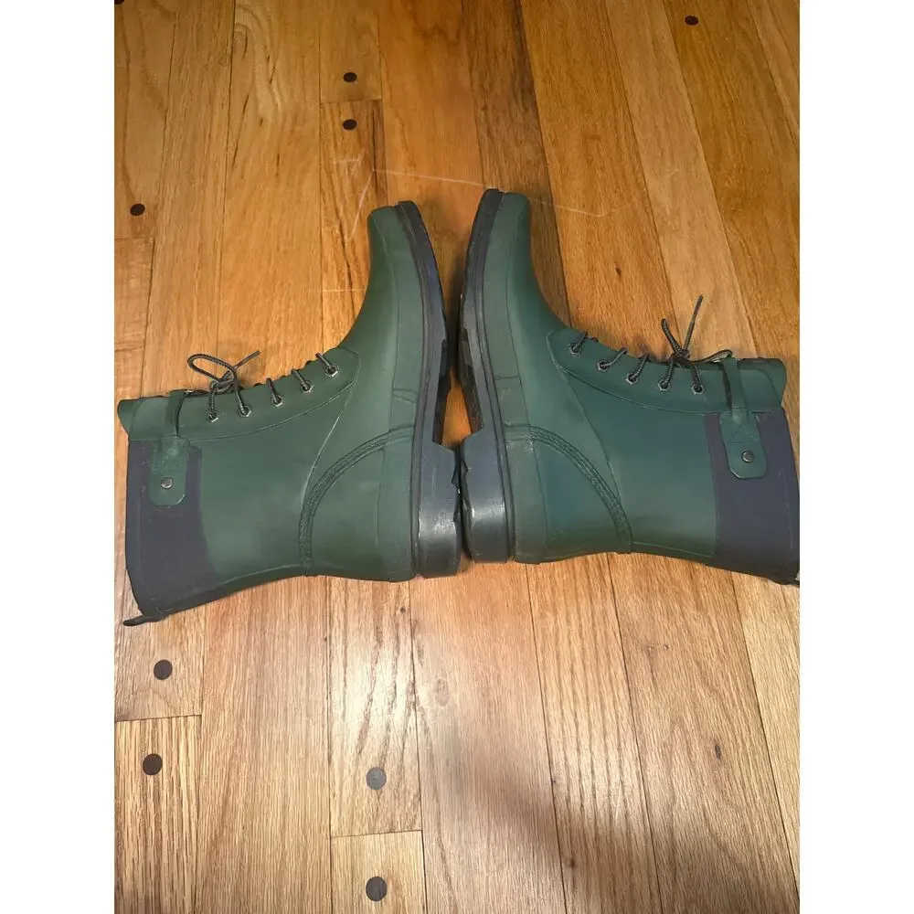 Timberland Green Rubber Rain Boots Women's Sz 9 Waterproof Rain Boots Read